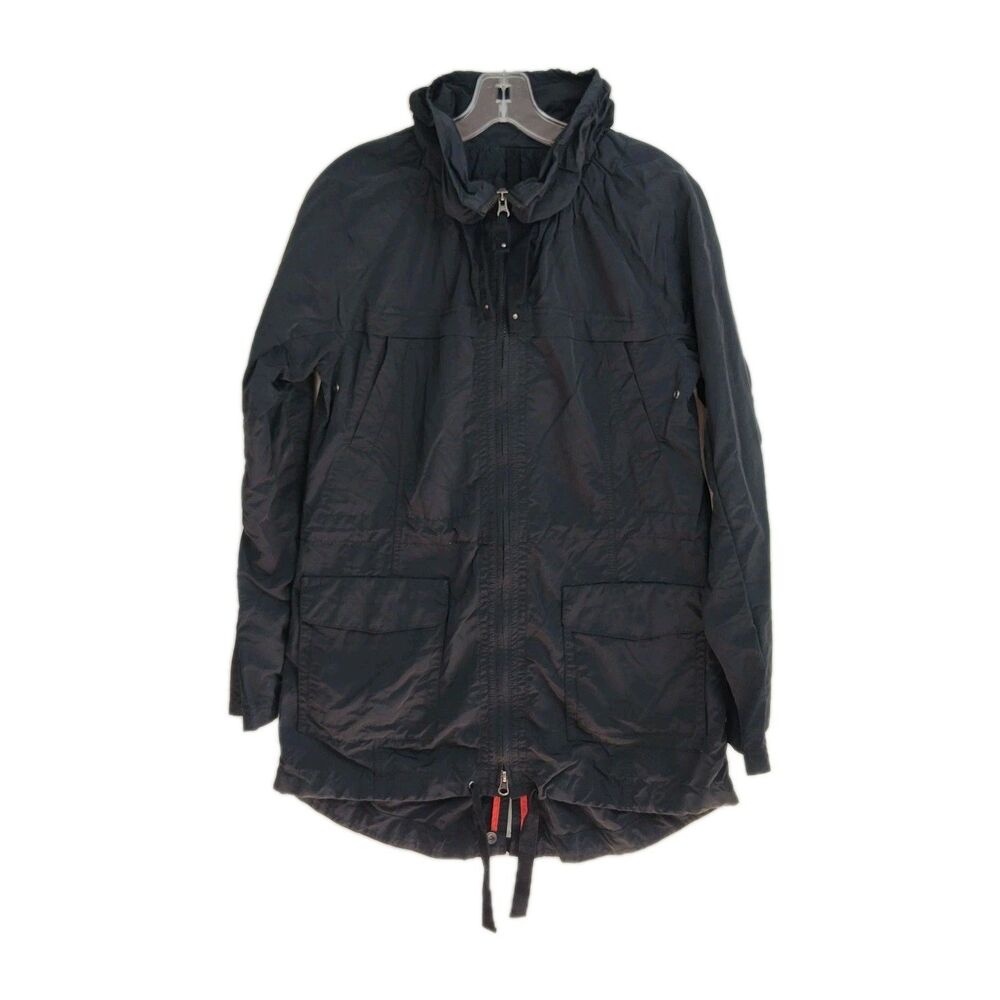 Eddie Bauer Travex Jacket Women's M Black Full-Zip Pockets Long Sleeves